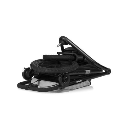 Lionelo - Športový kočík AZURA čierna/sivá