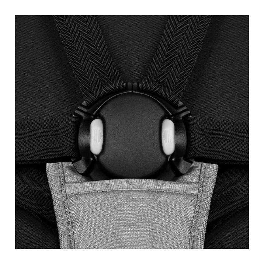 Lionelo - Športový kočík AZURA čierna/sivá