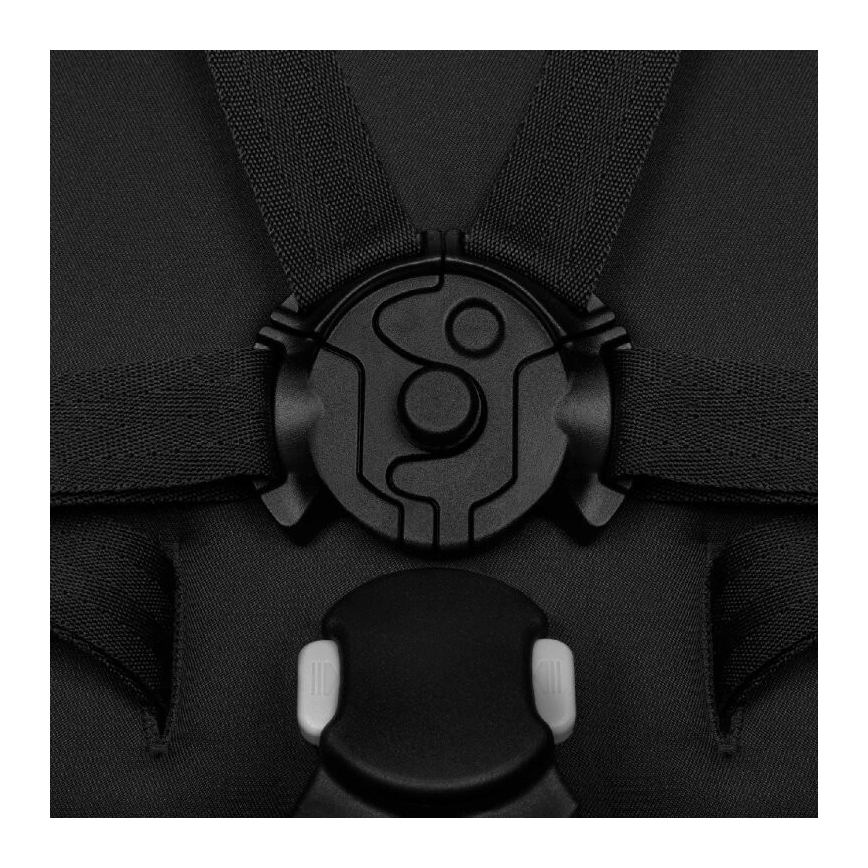 Lionelo - Športový kočík AZURA čierna/sivá