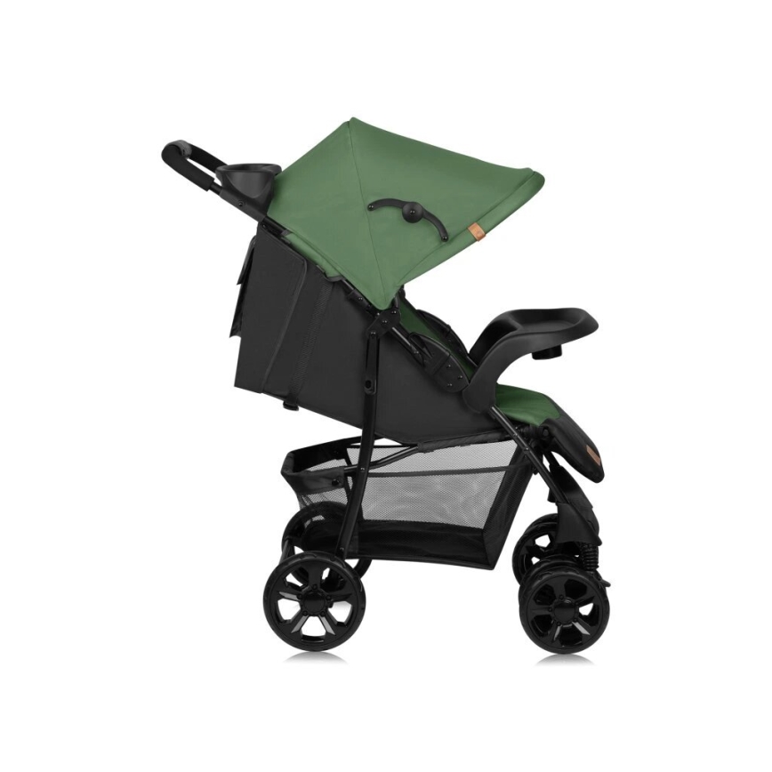 Lionelo - športový kočík EMMA PLUS zelený/čierny