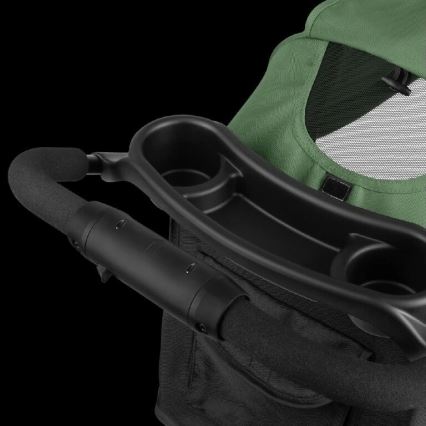 Lionelo - športový kočík EMMA PLUS zelený/čierny