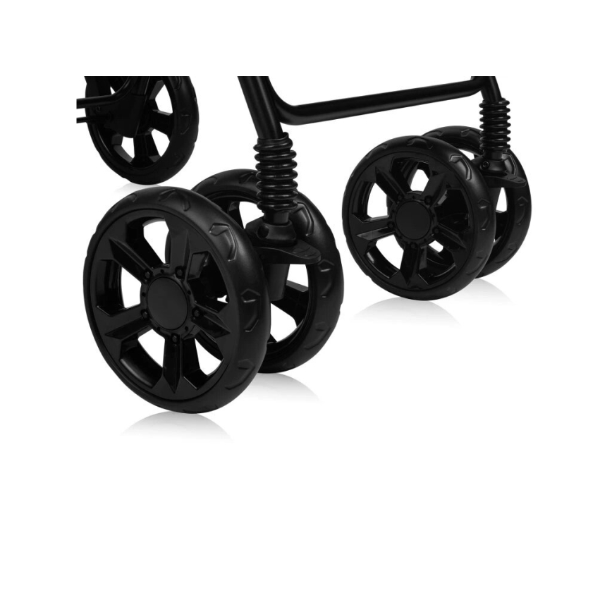 Lionelo - športový kočík EMMA PLUS zelený/čierny