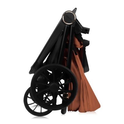 Lionelo - Športový kočík MIKA PLUS hnedo-rezavý