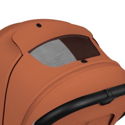 Lionelo - Športový kočík MIKA PLUS hnedo-rezavý