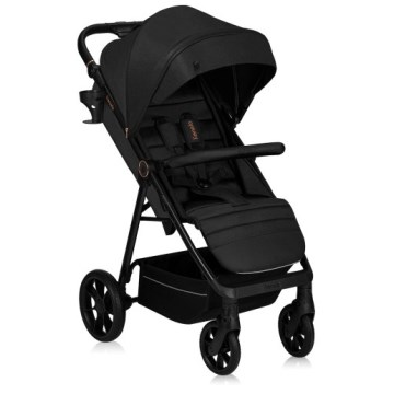 Lionelo - Športový kočík MIRA Black Onyx