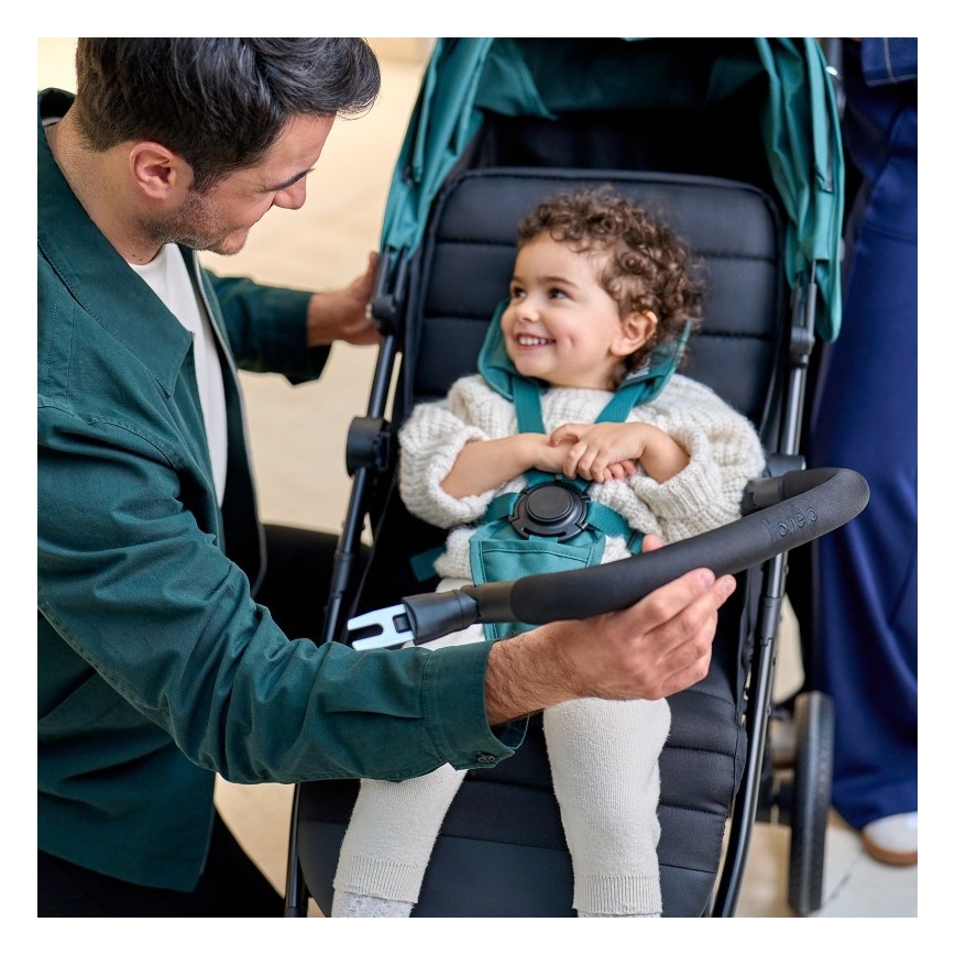 Lionelo - Športový kočík MIRA Green Emerald