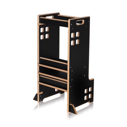 Lionelo - Učiaca veža CASS Čierny onyx