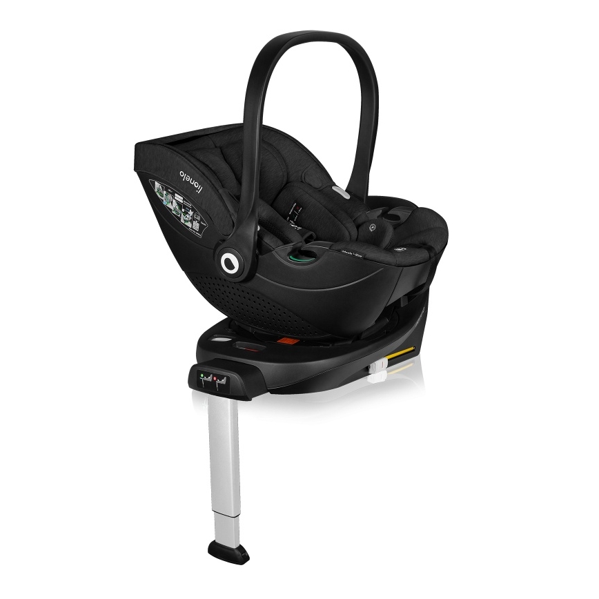 Lionelo - Základňa pre autosedačky MOXIE SET i-Size Base, čierna