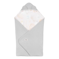 Lionelo - Zavinovačka do autosedačky TRAVEL SWADDLE 90x90 cm Šedý balón