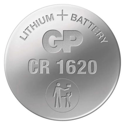Lithiová batéria gombíková CR1620 GP LITHIUM 3V/75 mAh