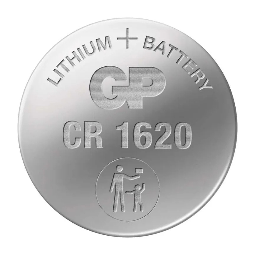 Lithiová batéria gombíková CR1620 GP LITHIUM 3V/75 mAh