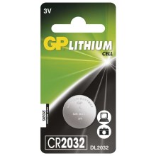 Lithiová batéria gombíková CR2032 GP LITHIUM 3V/220 mAh
