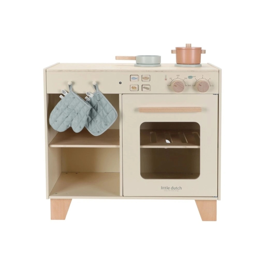 Little Dutch - Drevená kuchynka s príslušenstvom
