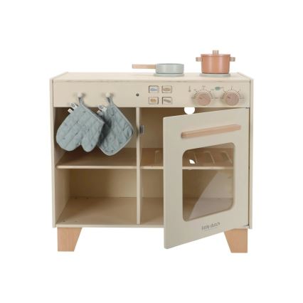 Little Dutch - Drevená kuchynka s príslušenstvom