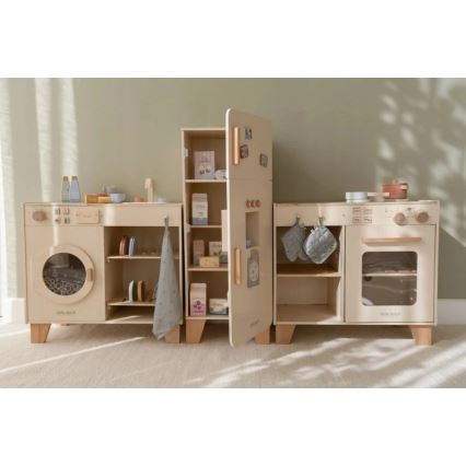 Little Dutch - Drevená práčka s príslušenstvom