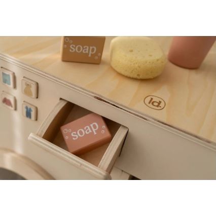 Little Dutch - Drevená práčka s príslušenstvom