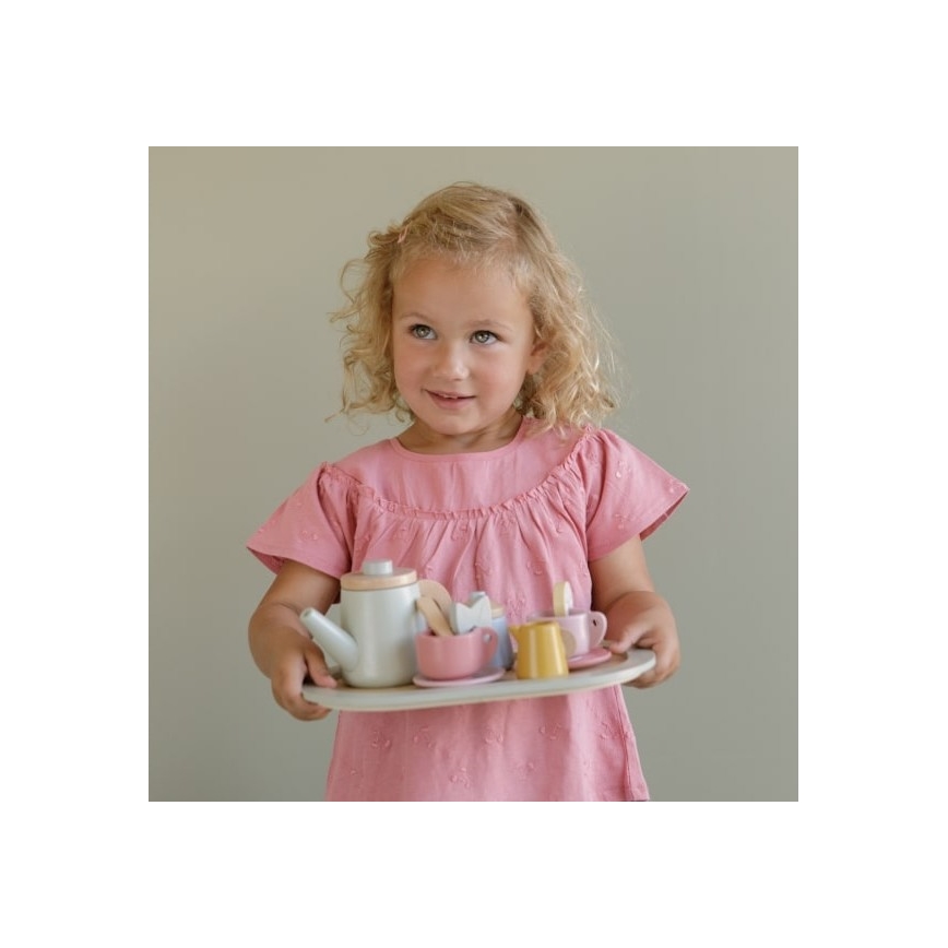 Little Dutch - Drevený čajový set