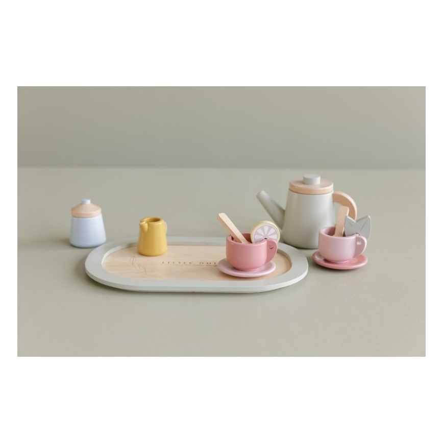 Little Dutch - Drevený čajový set