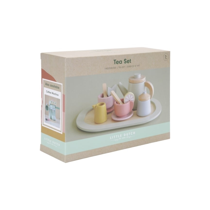 Little Dutch - Drevený čajový set