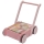 Little Dutch - Drevený vozík s kockami ružová