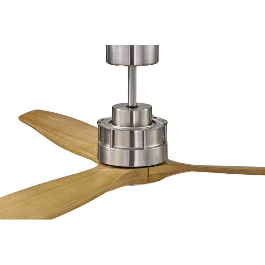 Lucci air 210506 - Stropný ventilátor AIRFUSION AKMANI paulovnia/hnedá + diaľkové ovládanie