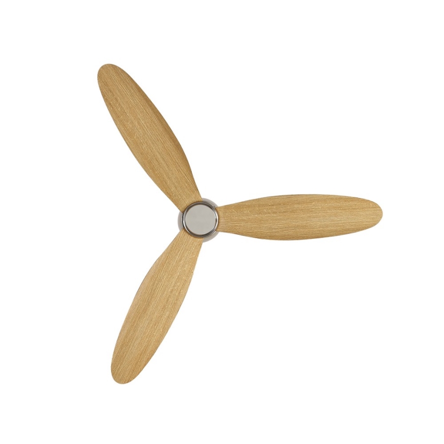 Lucci air 210519 - Stropný ventilátor AIRFUSION RADAR lesklý chróm/drevo + diaľkové ovládanie
