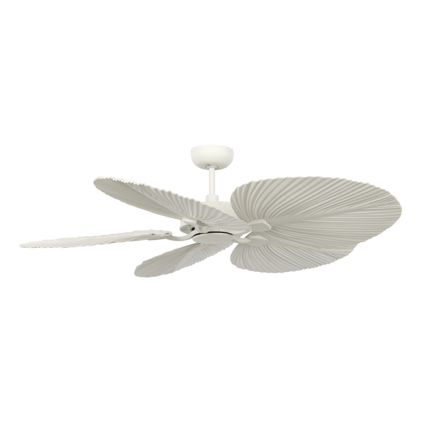 Lucci Air 21065449 - Stropný ventilátor BALI pr. 132 cm biela/krémová + diaľkové ovládanie