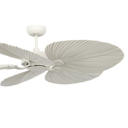 Lucci Air 21065449 - Stropný ventilátor BALI pr. 132 cm biela/krémová + diaľkové ovládanie