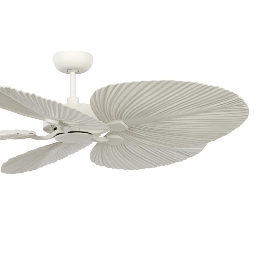 Lucci Air 21065449 - Stropný ventilátor BALI pr. 132 cm biela/krémová + diaľkové ovládanie