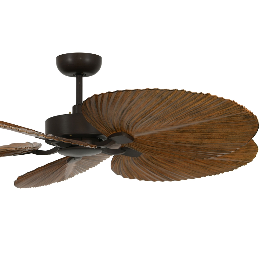 Lucci Air 21065549 - Stropný ventilátor BALI pr. 132 cm hnedá + diaľkové ovládanie