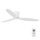 Lucci Air 212870 - Stropný ventilátor AIRFUSION RADAR drevo/biela + diaľkové ovládanie