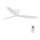 Lucci Air 212870 - Stropný ventilátor AIRFUSION RADAR drevo/biela + diaľkové ovládanie