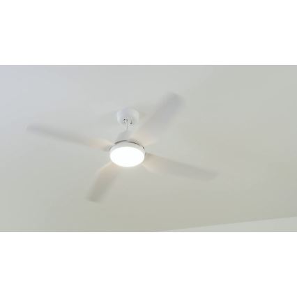 Lucci Air 212994 - LED Stropný ventilátor ARIA LED/18W/230V biela + diaľkové ovládanie