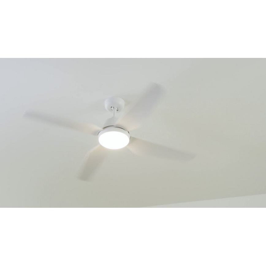 Lucci Air 212994 - LED Stropný ventilátor ARIA LED/18W/230V biela + diaľkové ovládanie