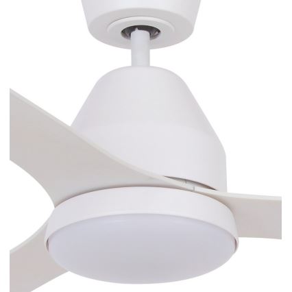 Lucci air 213043 - LED Stropný ventilátor WHITEHAVEN GX53/17W/230V biela + diaľkové ovládanie