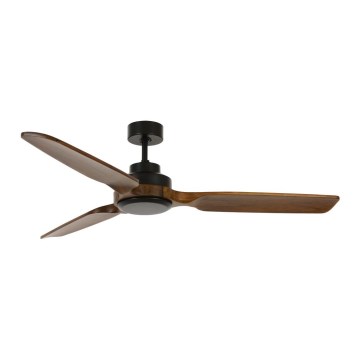 Lucci air 213051 - Stropný ventilátor SHOALHAVEN čierna/hnedá