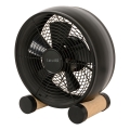 Lucci air 213120 - Stolný ventilátor BREEZE čierny pr. 28 cm