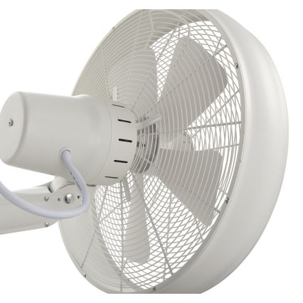 Lucci Air 213128EU - Nástenný ventilátor BREEZE 55W/230V biela + diaľkové ovládanie