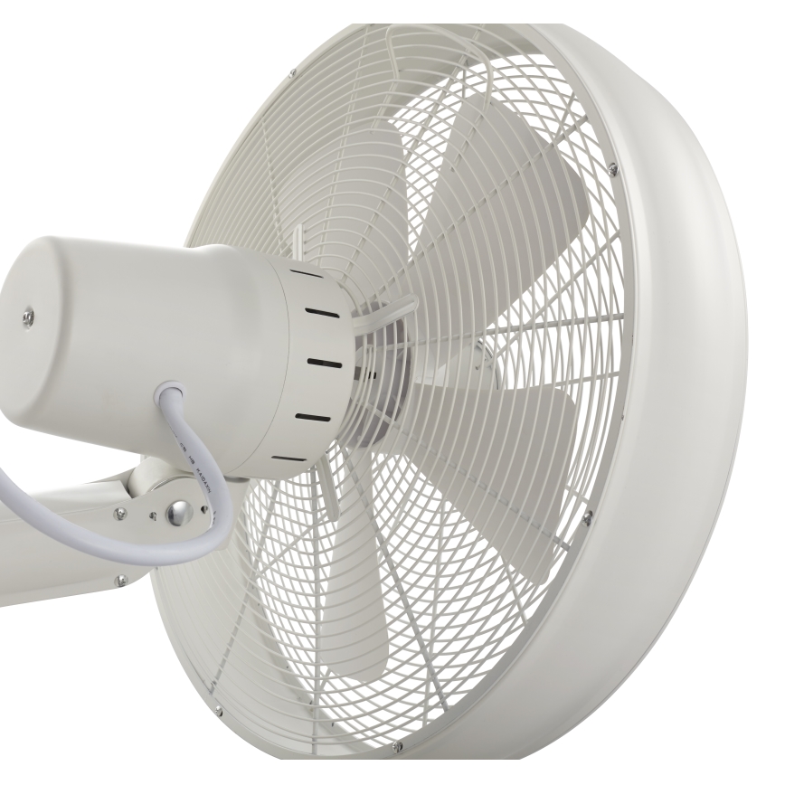 Lucci Air 213128EU - Nástenný ventilátor BREEZE 55W/230V biela + diaľkové ovládanie