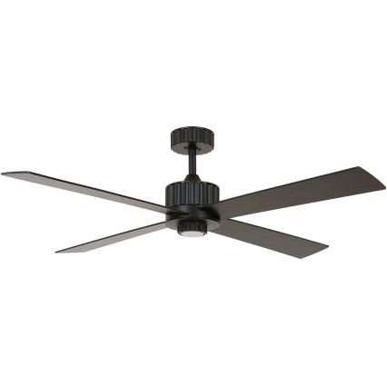 Lucci air 213170 - LED Stropný ventilátor NEWPORT wenge/hnedá + diaľkové ovládanie