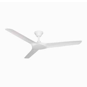 Lucci Air 21321549 - Stropný ventilátor ABYSS pr. 142 cm IP66 biela + diaľkové ovládanie