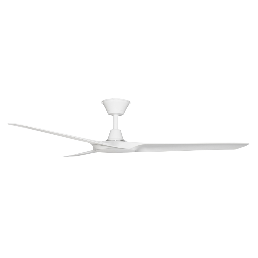 Lucci Air 21321549 - Stropný ventilátor ABYSS pr. 142 cm IP66 biela + diaľkové ovládanie