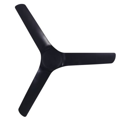 Lucci Air 21321649 - Stropný ventilátor ABYSS pr. 142 cm IP66 čierna + diaľkové ovládanie