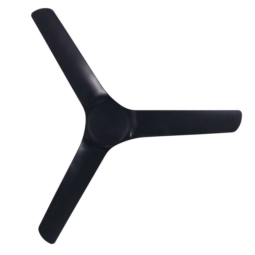 Lucci Air 21321649 - Stropný ventilátor ABYSS pr. 142 cm IP66 čierna + diaľkové ovládanie
