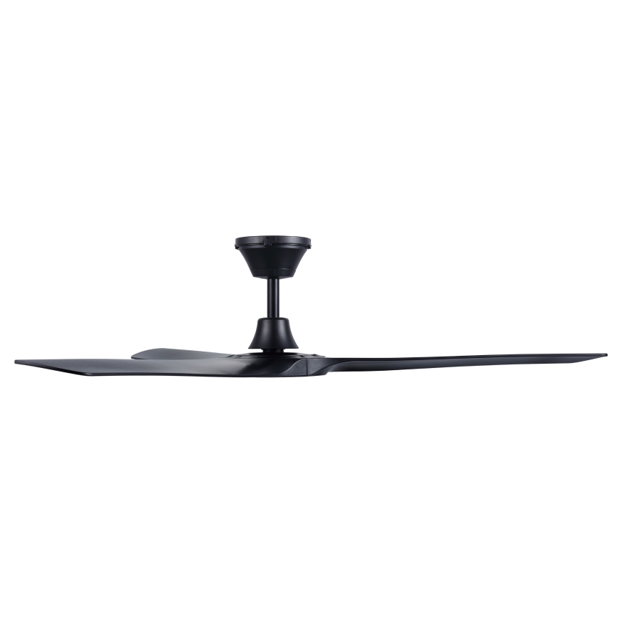 Lucci Air 21321649 - Stropný ventilátor ABYSS pr. 142 cm IP66 čierna + diaľkové ovládanie