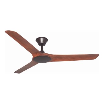 Lucci Air 21321749 - Stropný ventilátor ABYSS pr. 142 cm IP66 hnedá + diaľkové ovládanie
