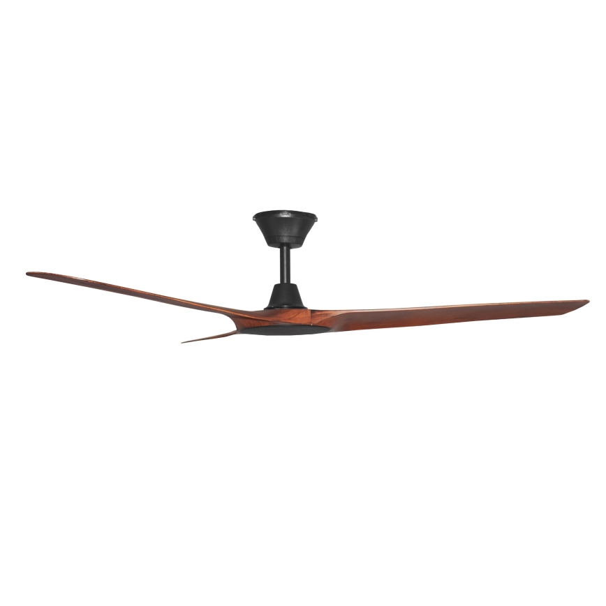 Lucci Air 21321749 - Stropný ventilátor ABYSS pr. 142 cm IP66 hnedá + diaľkové ovládanie