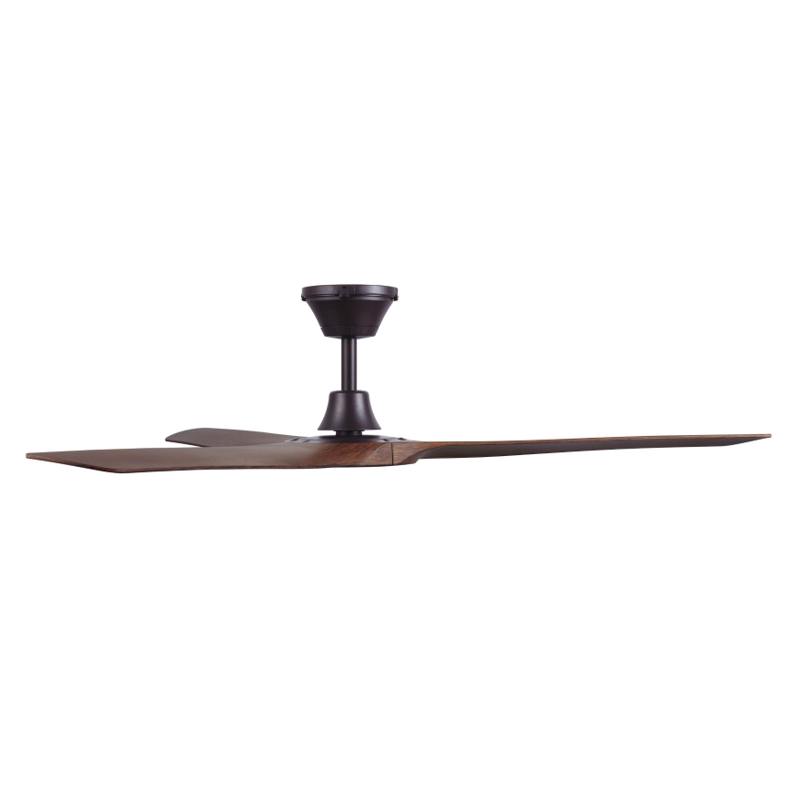 Lucci Air 21321749 - Stropný ventilátor ABYSS pr. 142 cm IP66 hnedá + diaľkové ovládanie