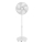Lucci Air 21326449 - Stojanový ventilátor GLIDE 36W/230V, priemer 45 cm, biely