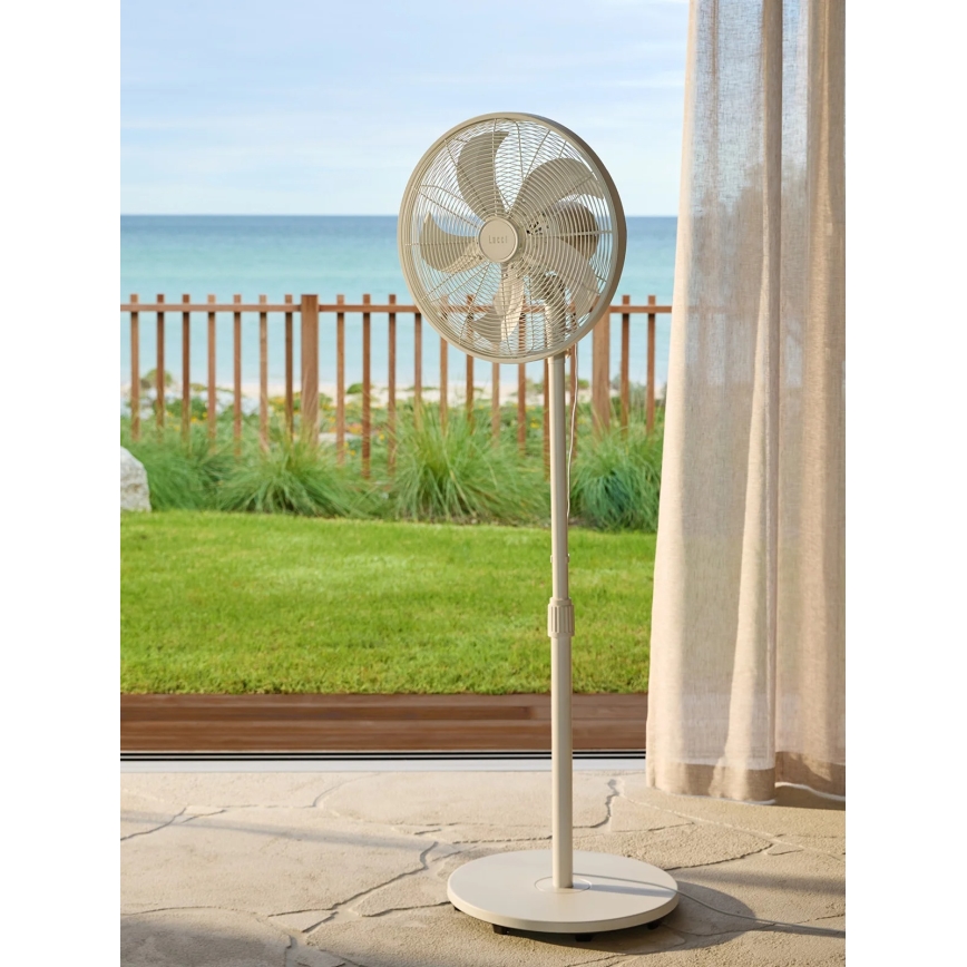Lucci Air 21326449 - Stojanový ventilátor GLIDE 36W/230V, priemer 45 cm, biely